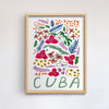 Cuba Gouache Print
