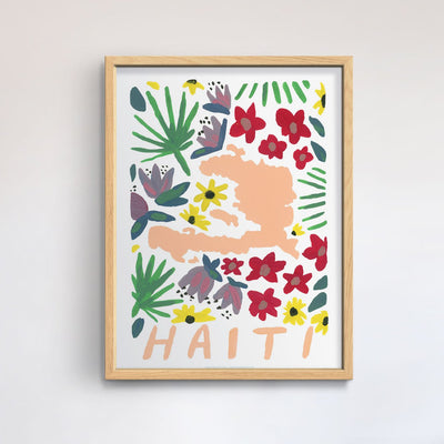 Haiti Gouache Print