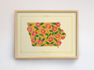 Iowa Native Botanicals Print