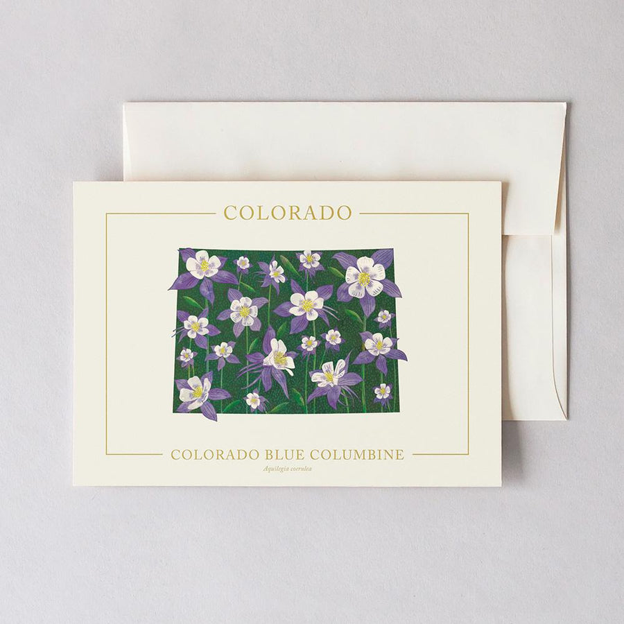 Colorado Native Botanicals Greeting Card