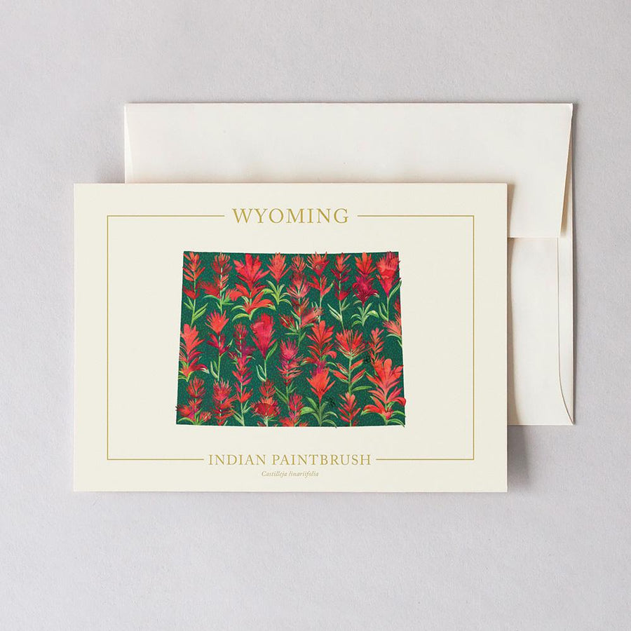 Wyoming Native Botanicals Greeting Card