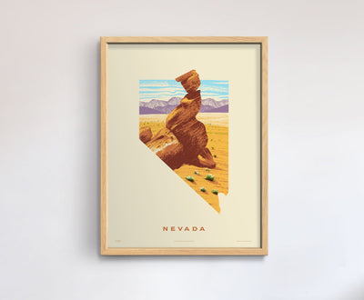 Nevada State Print - Valley of Fire