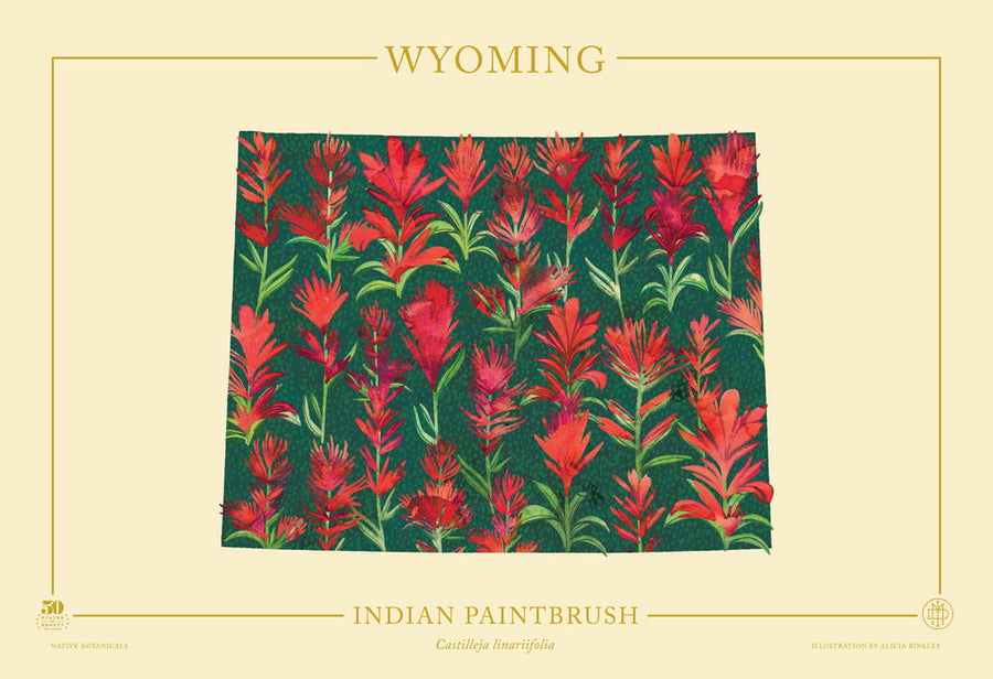 Wyoming Native Botanicals Print