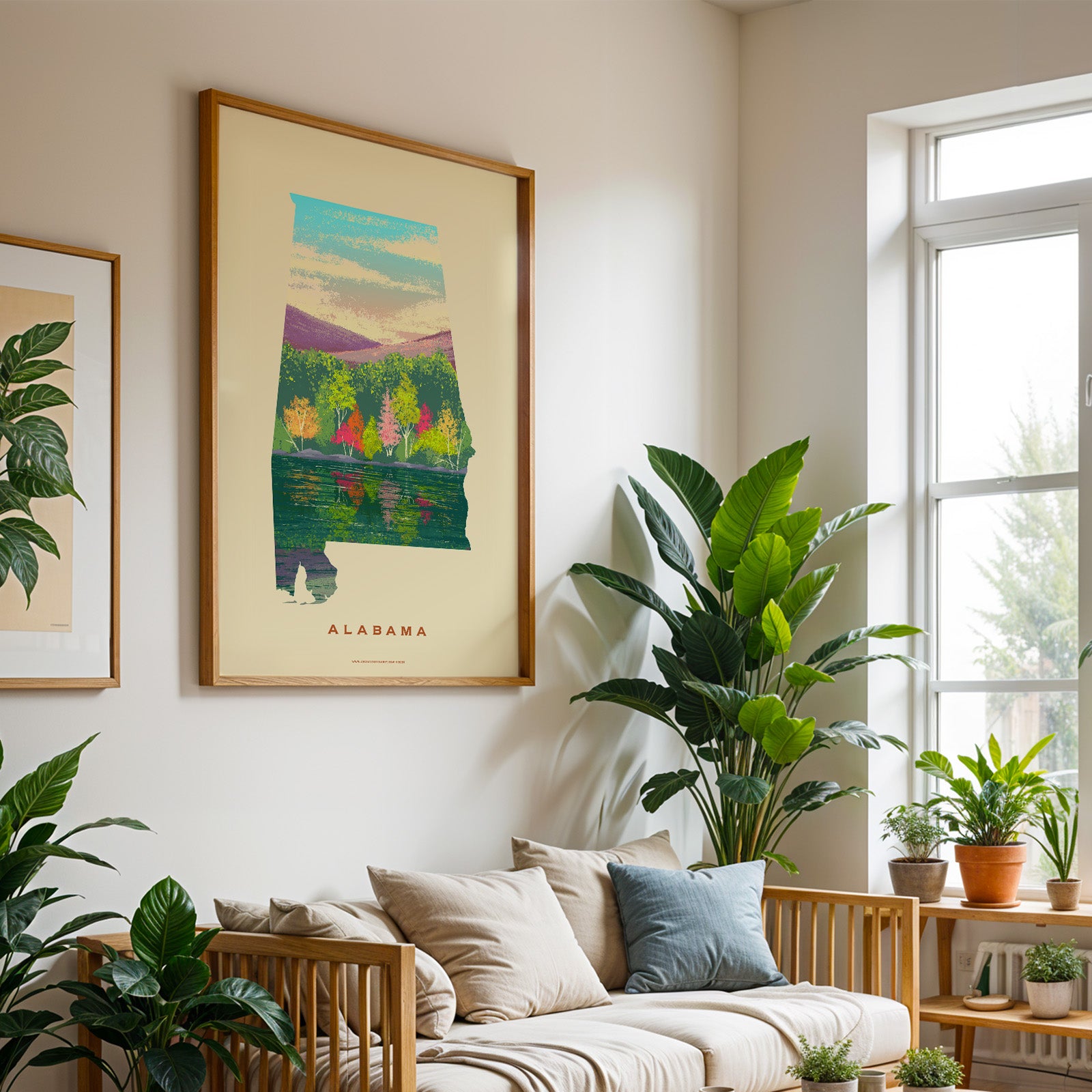 Alabama Talladega Forest Print