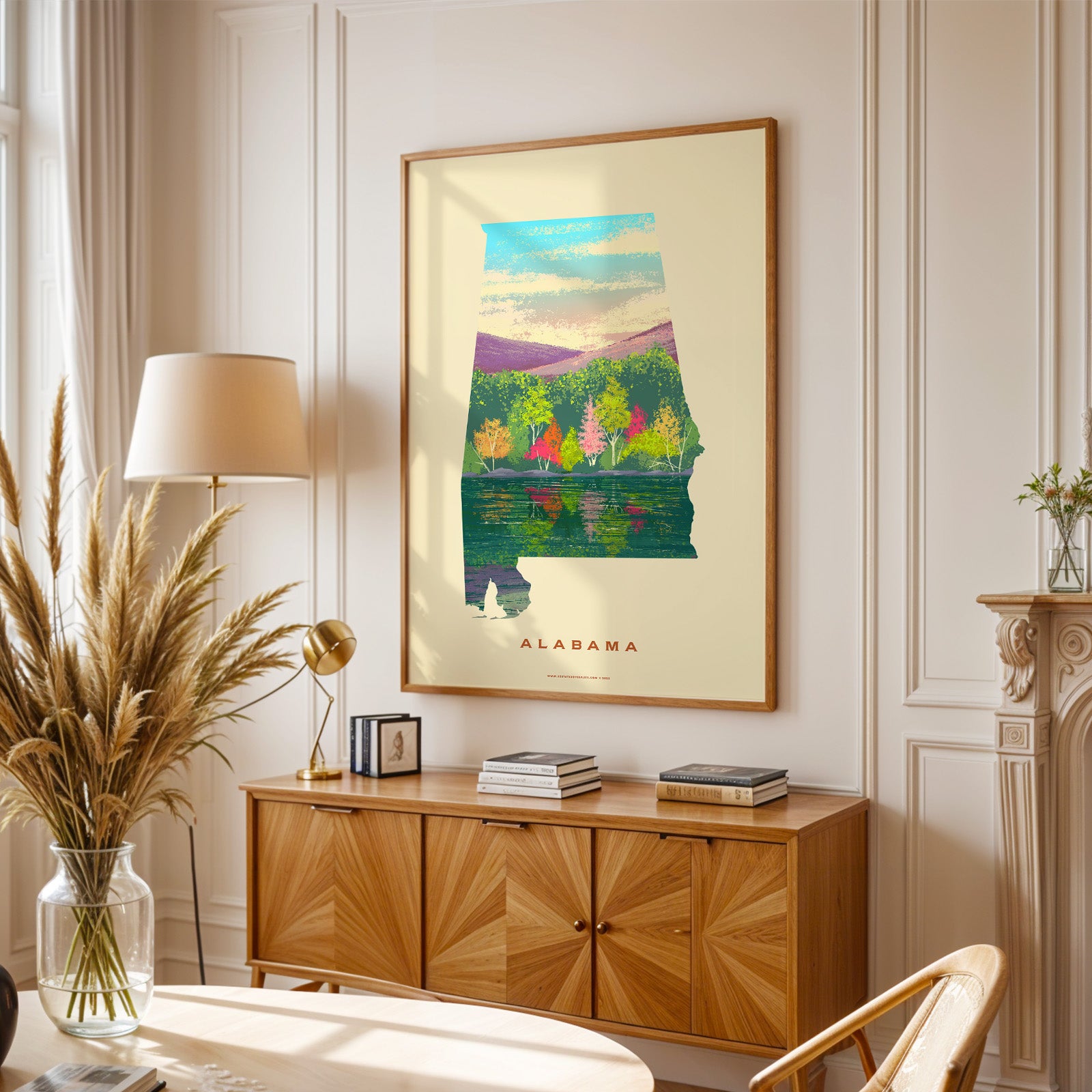 Alabama Talladega Forest Print