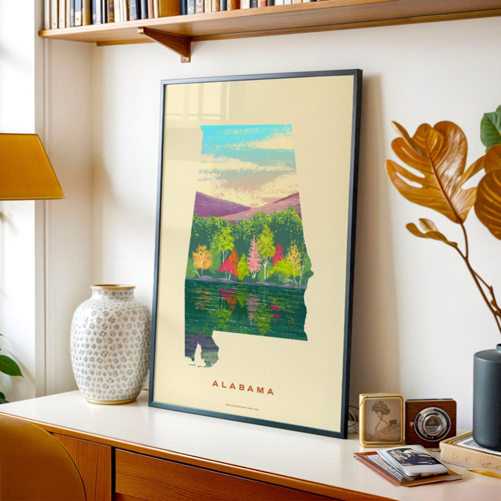 Alabama Talladega Forest Print