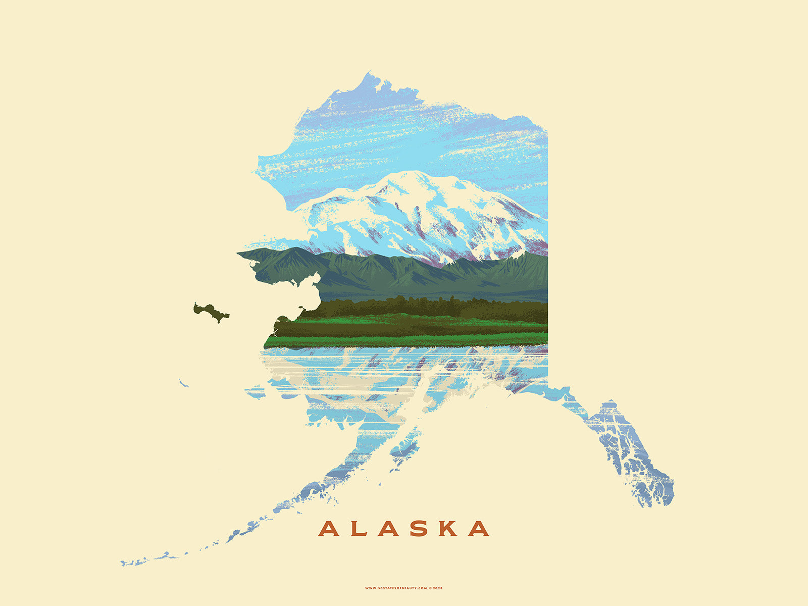 Alaska Denali Print