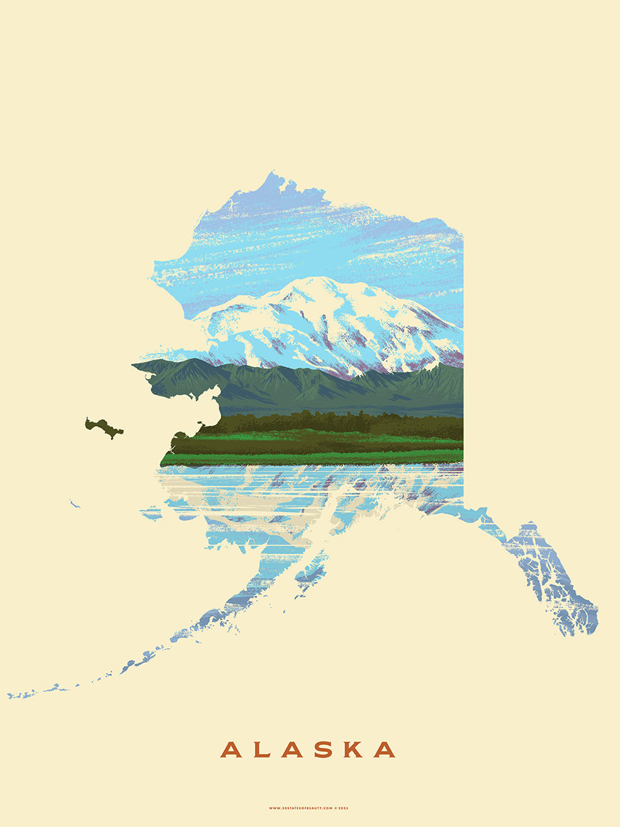 Alaska Denali Print