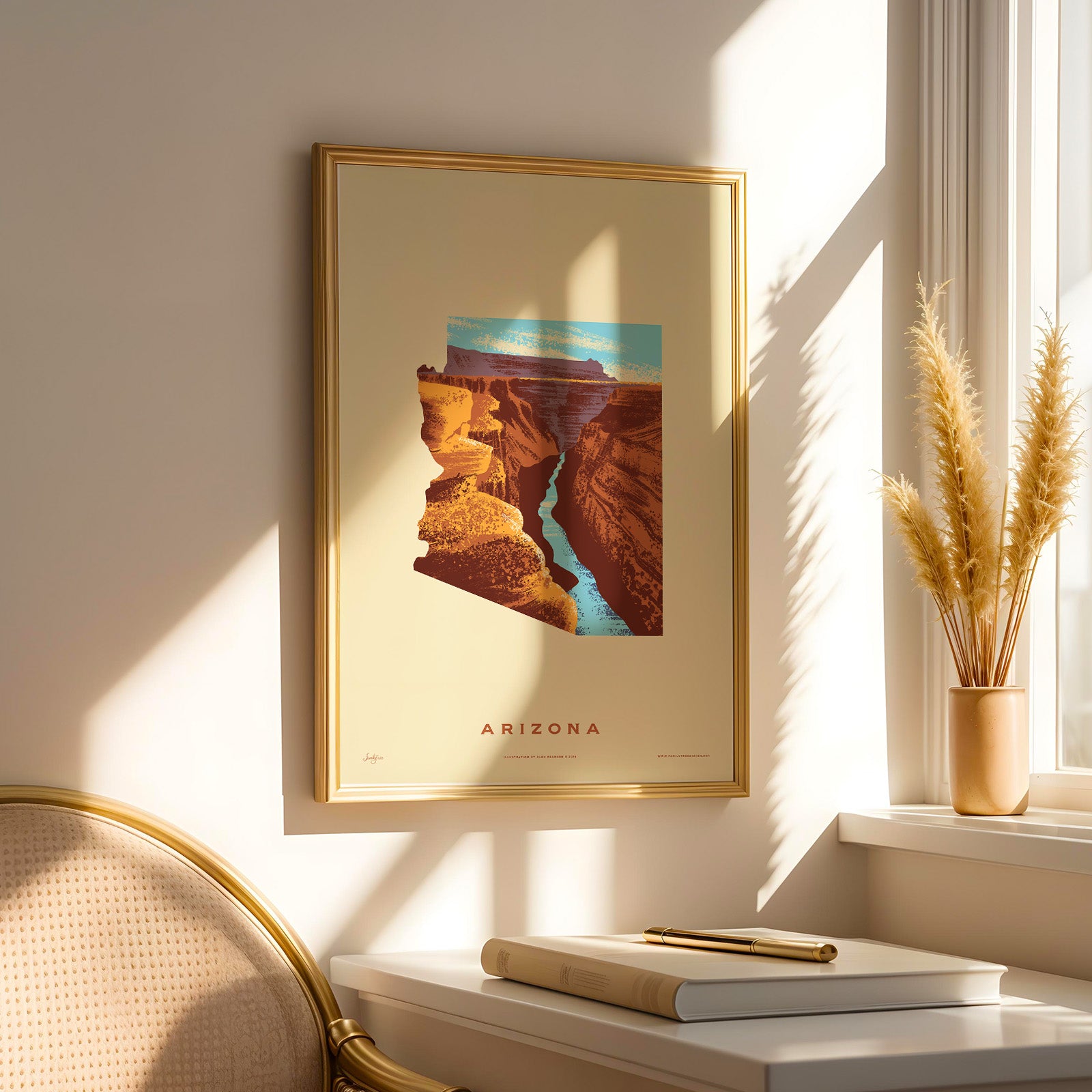 Arizona State Print - Grand Canyon