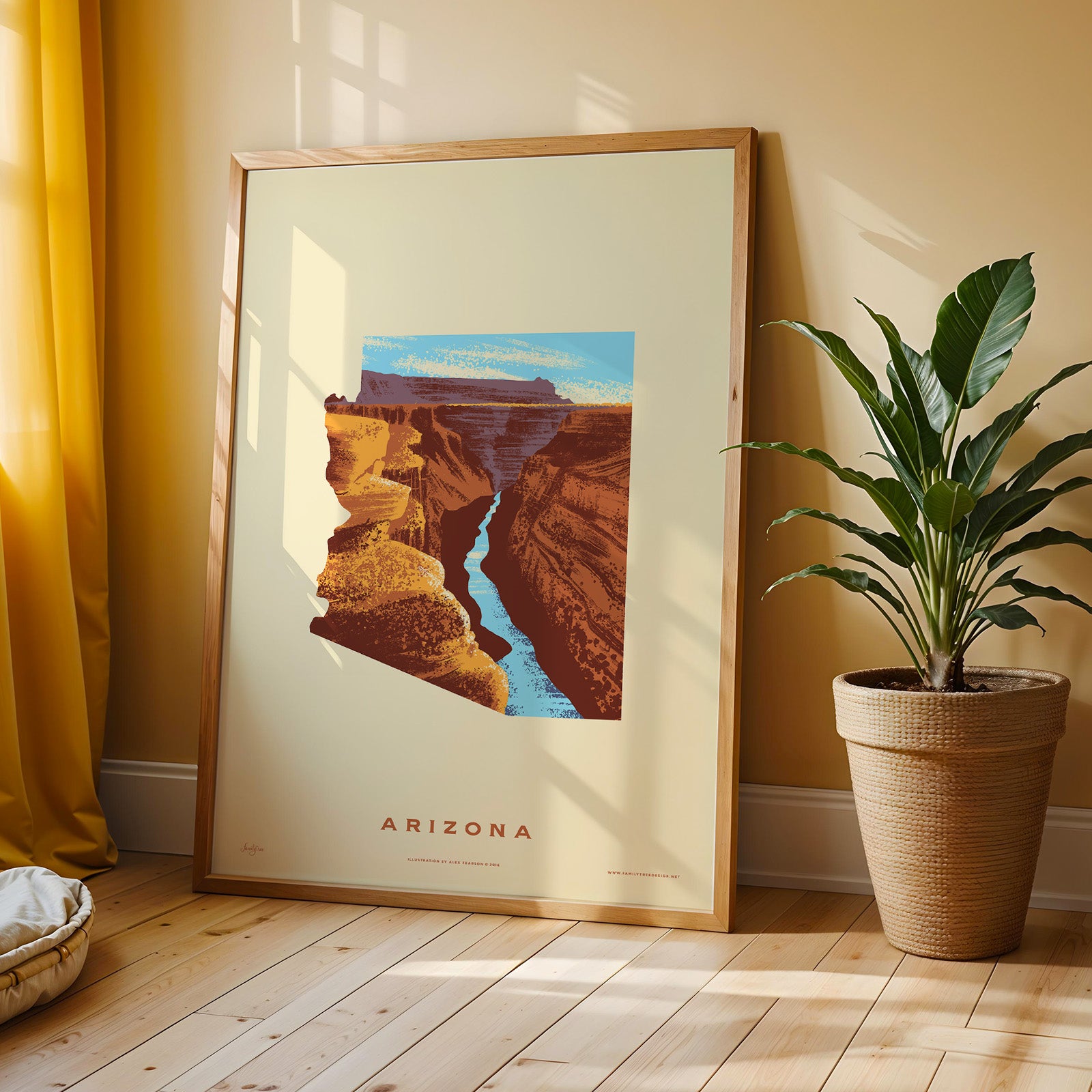 Arizona State Print - Grand Canyon