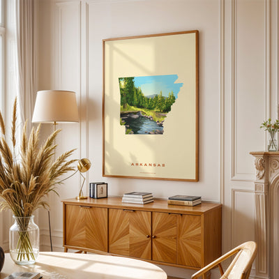 Arkansas Hot Springs Print
