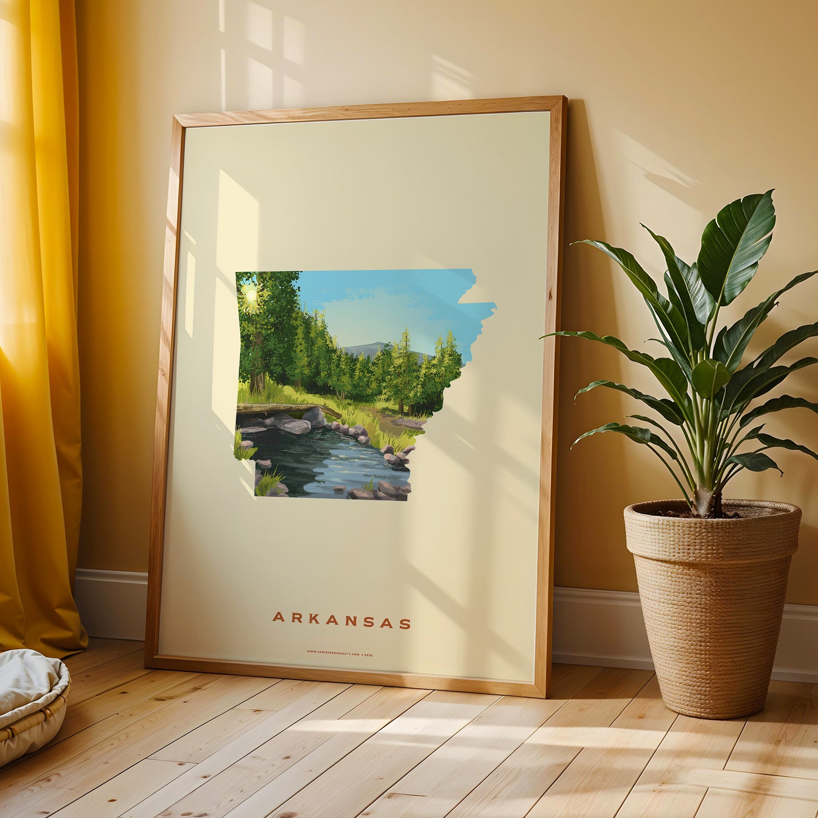 Arkansas Hot Springs Print