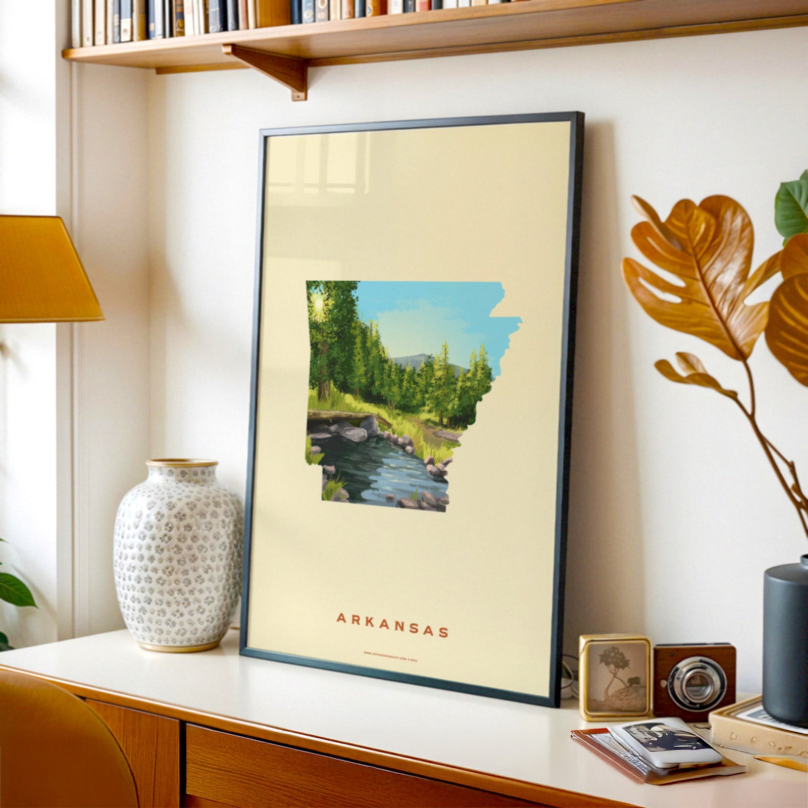 Arkansas Hot Springs Print