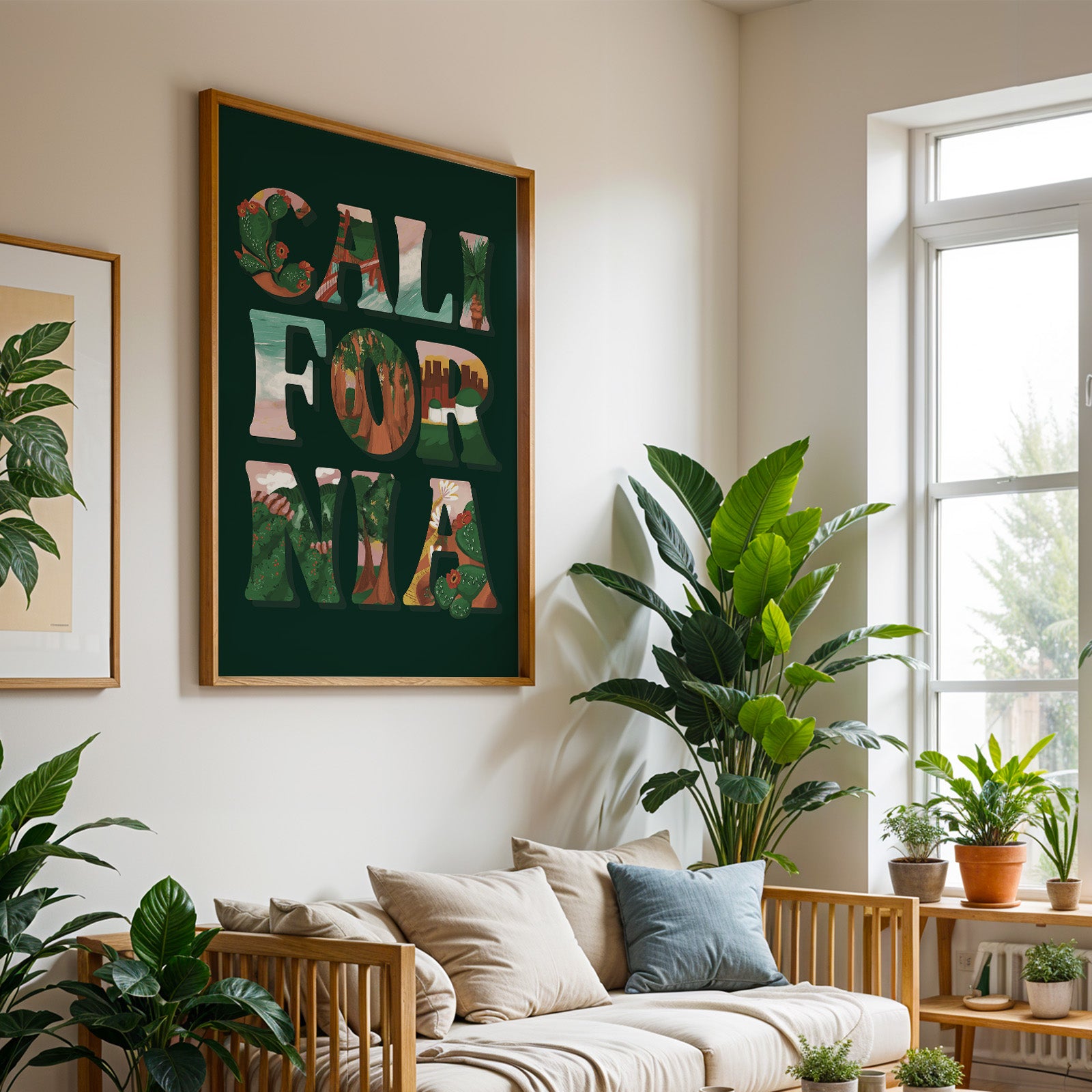 California Letterscapes Print