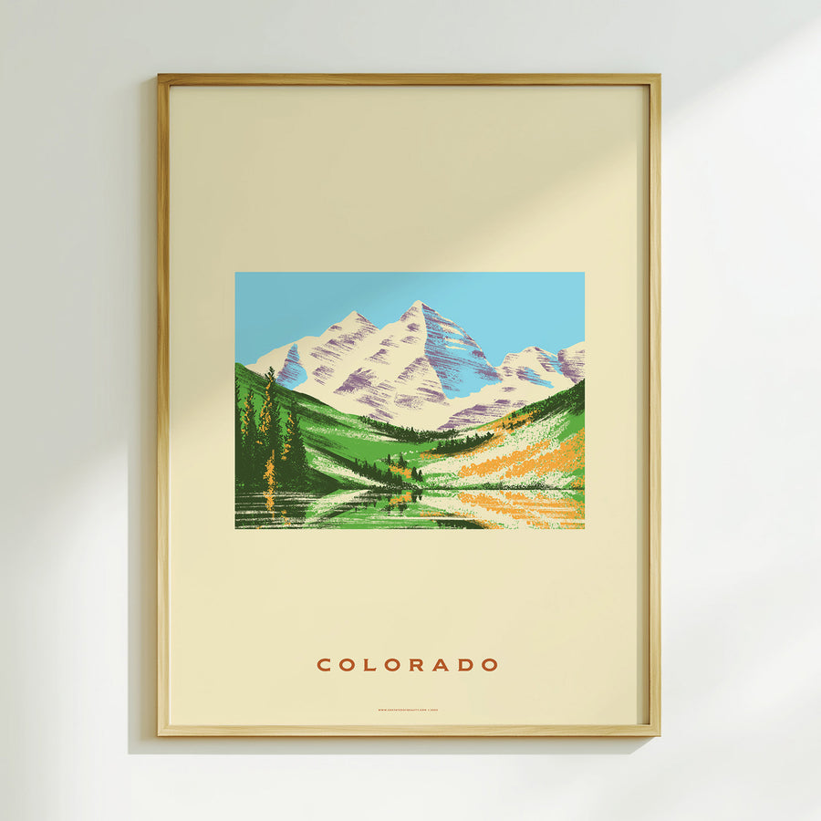 Colorado State Print - Rocky Mountains