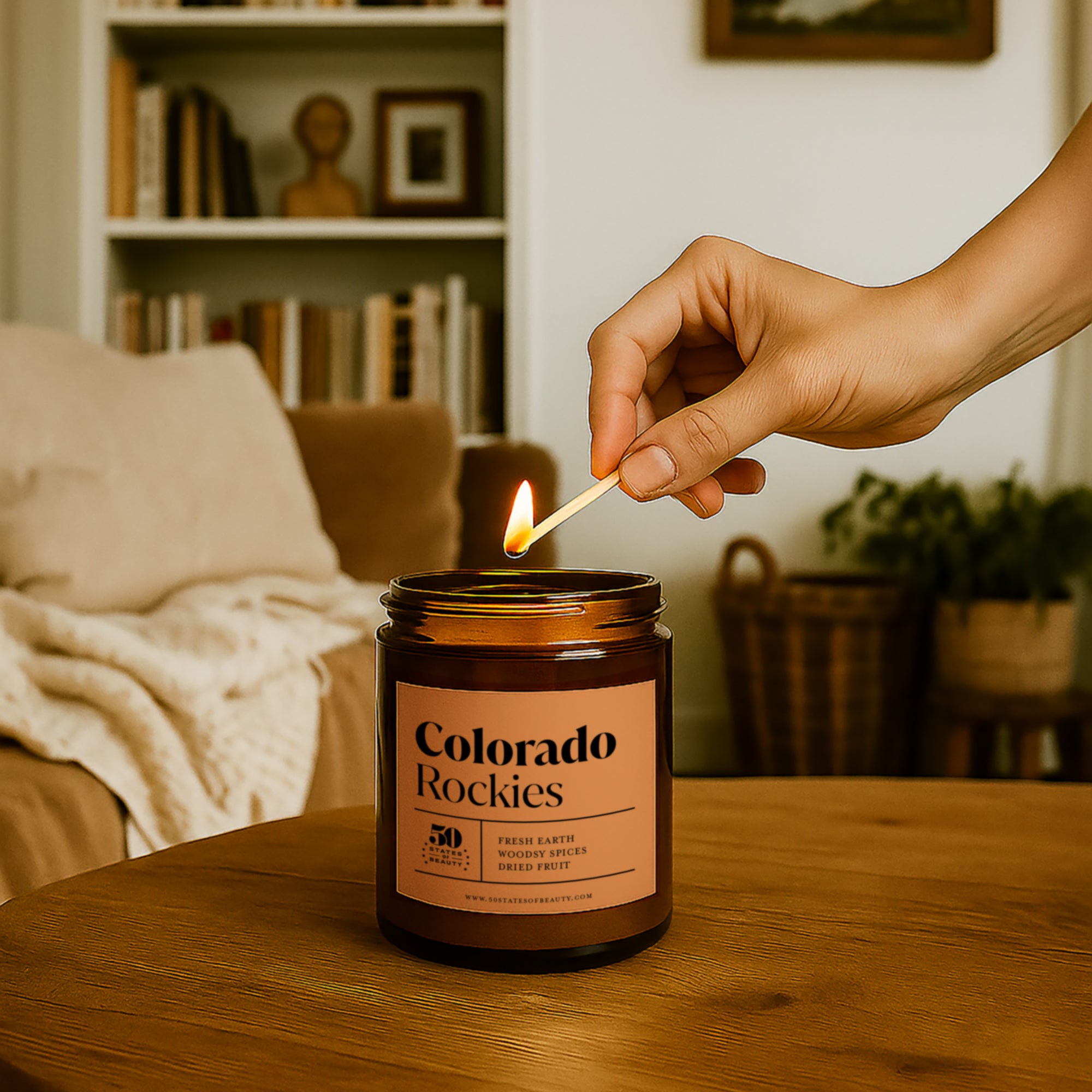 Colorado Rockies Candle PRE-ORDER