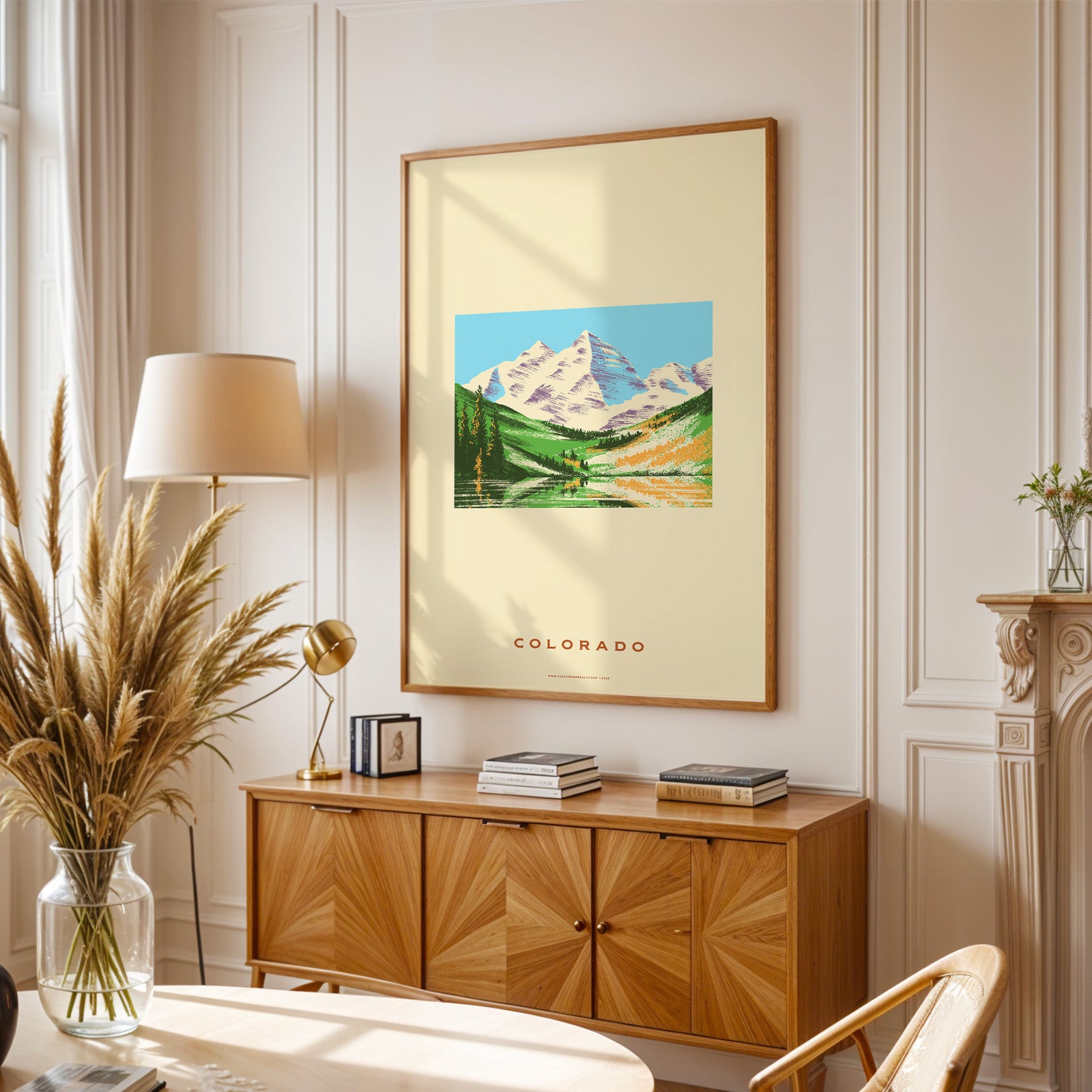 Colorado State Print - Rocky Mountains