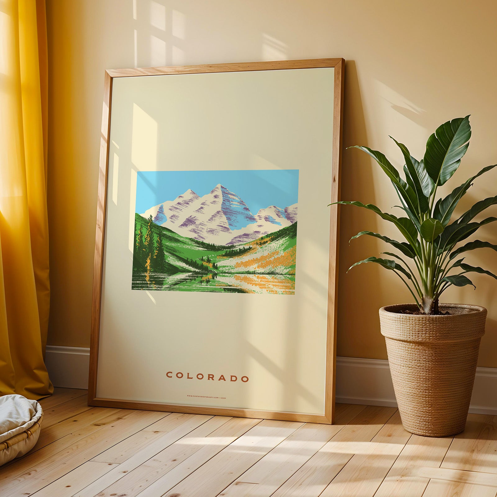 Colorado State Print - Rocky Mountains