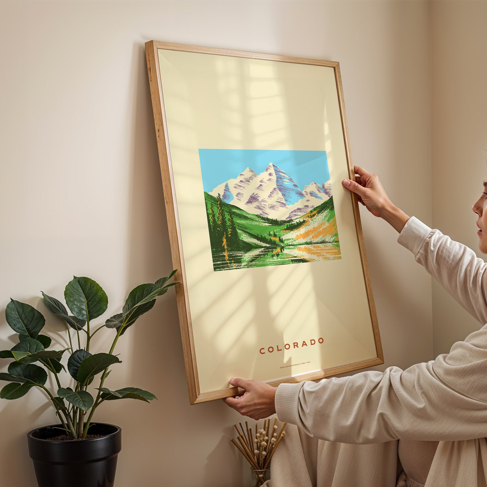 Colorado State Print - Rocky Mountains