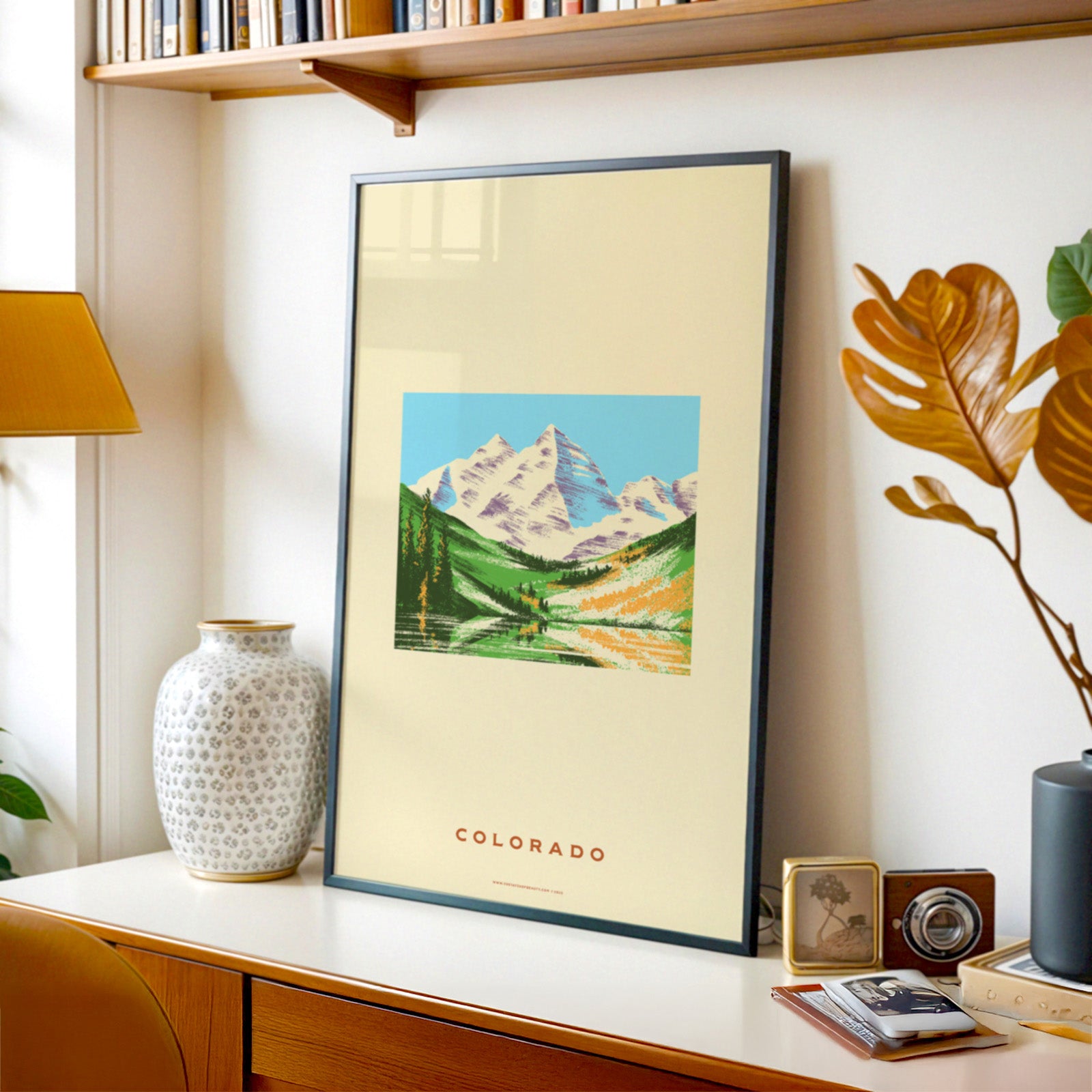 Colorado State Print - Rocky Mountains