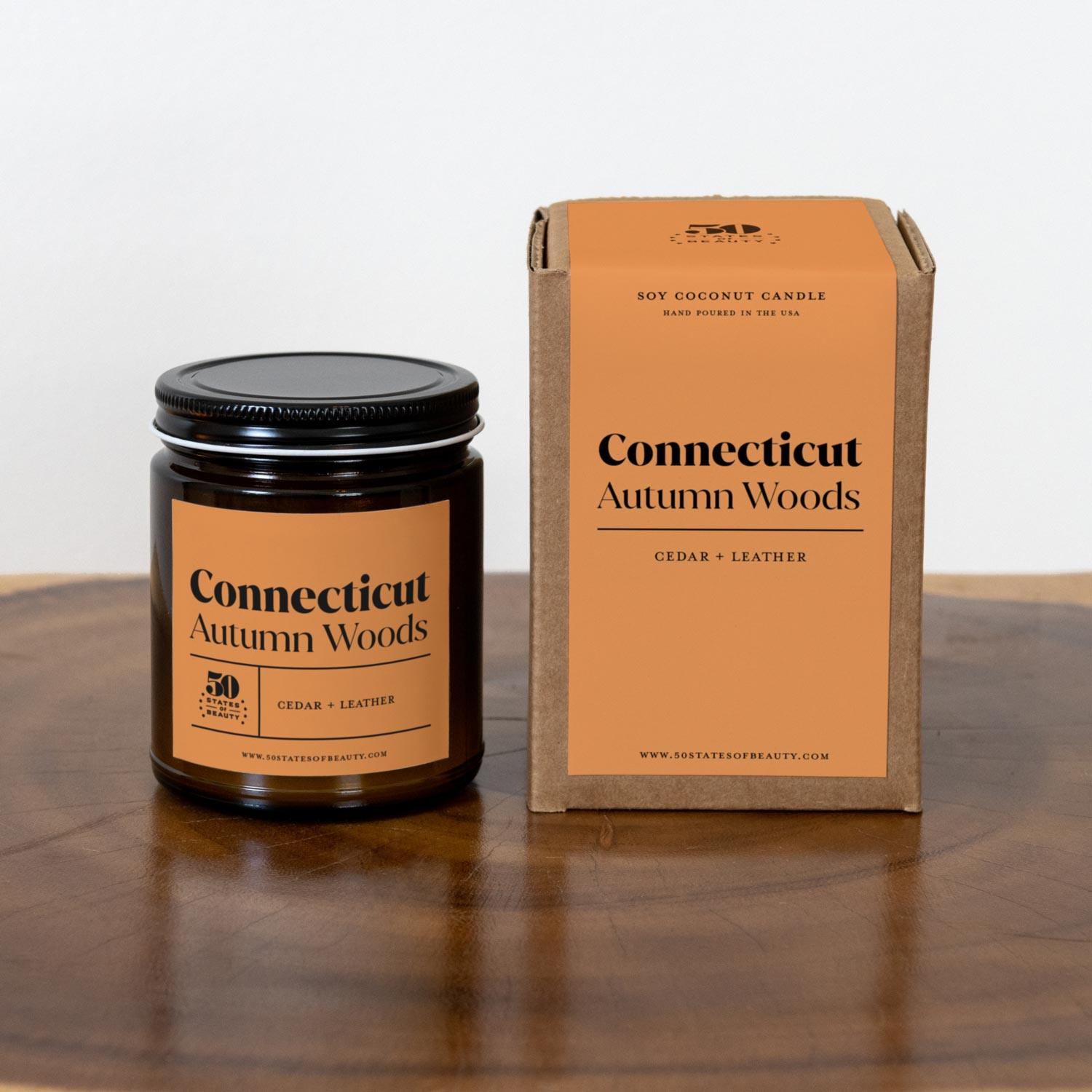 Connecticut Autumn Woods Candle PRE-ORDER