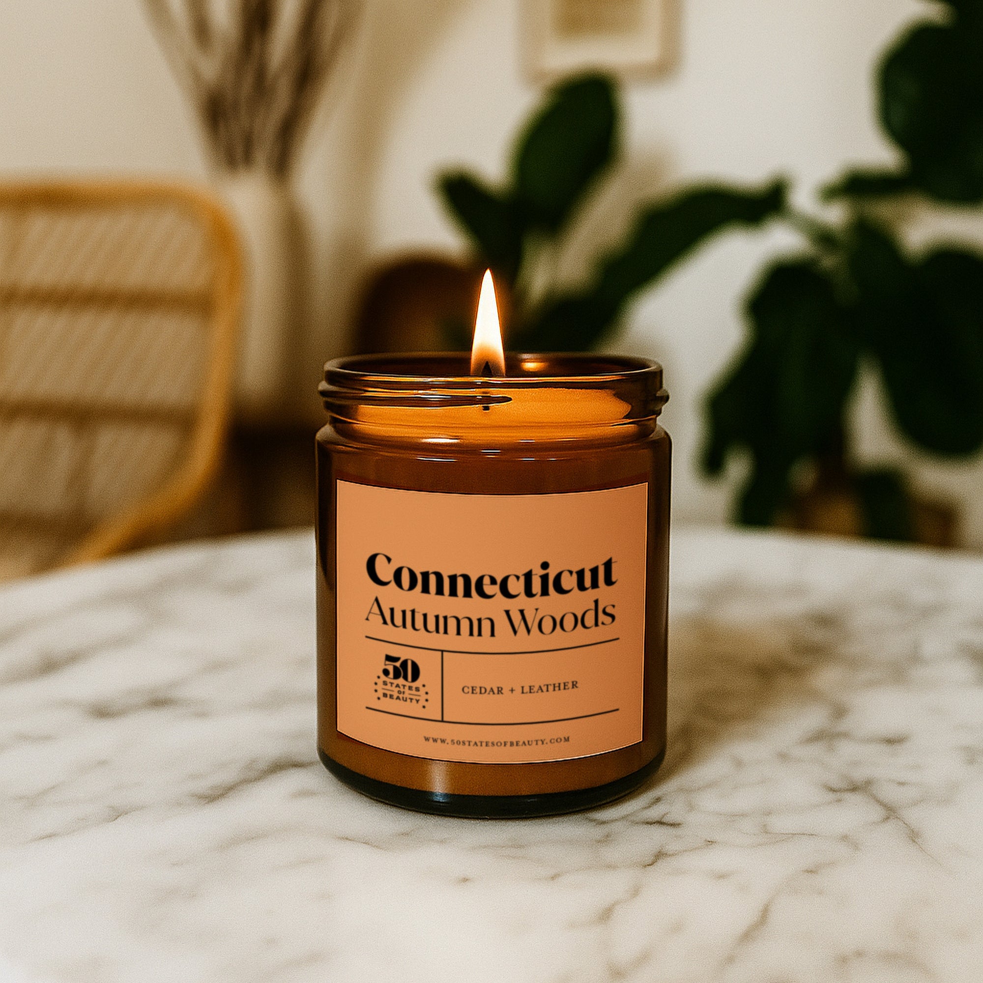 Connecticut Autumn Woods Candle PRE-ORDER