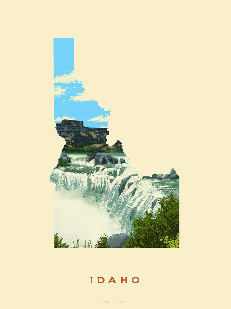 Idaho Shoshone Falls Print