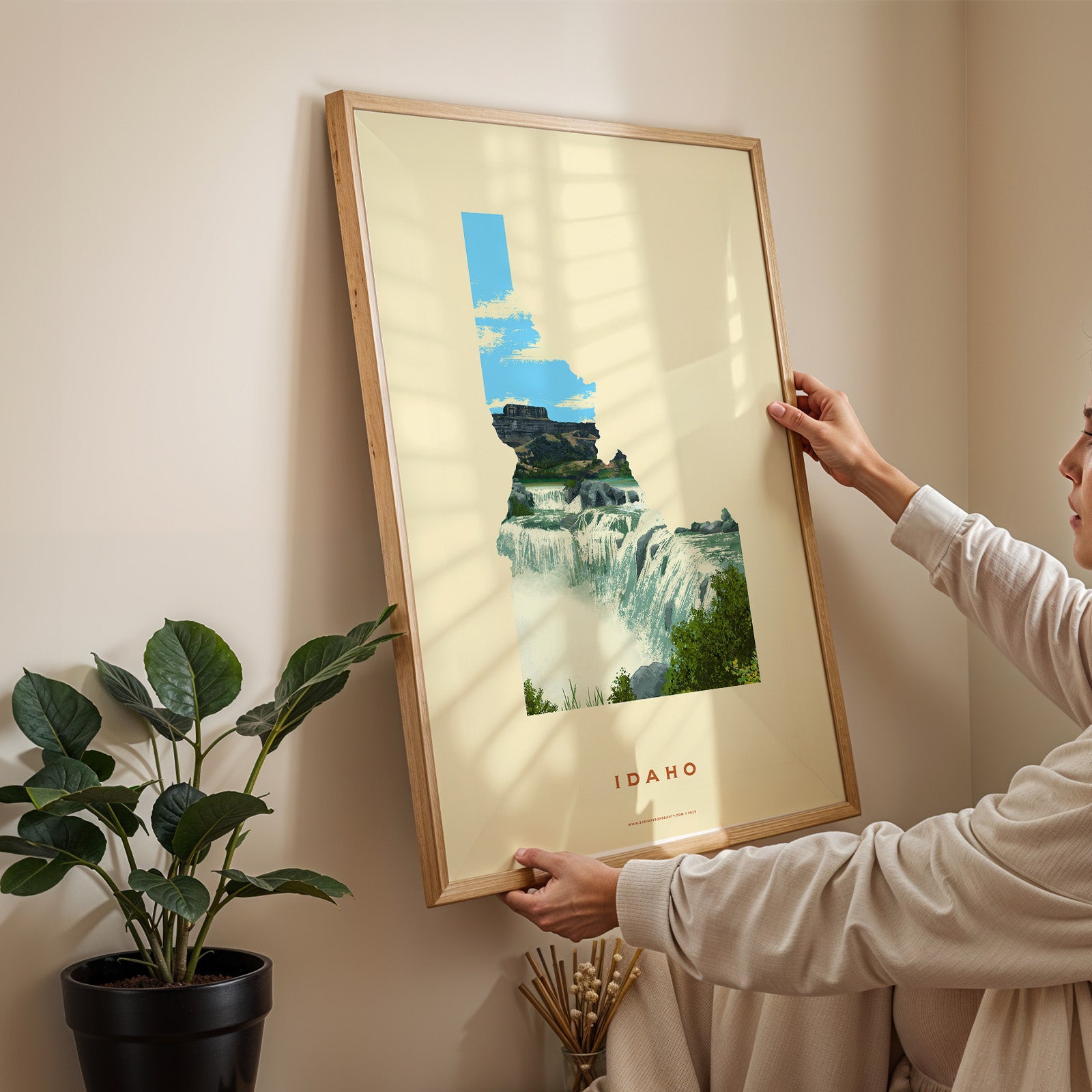 Idaho Shoshone Falls Print