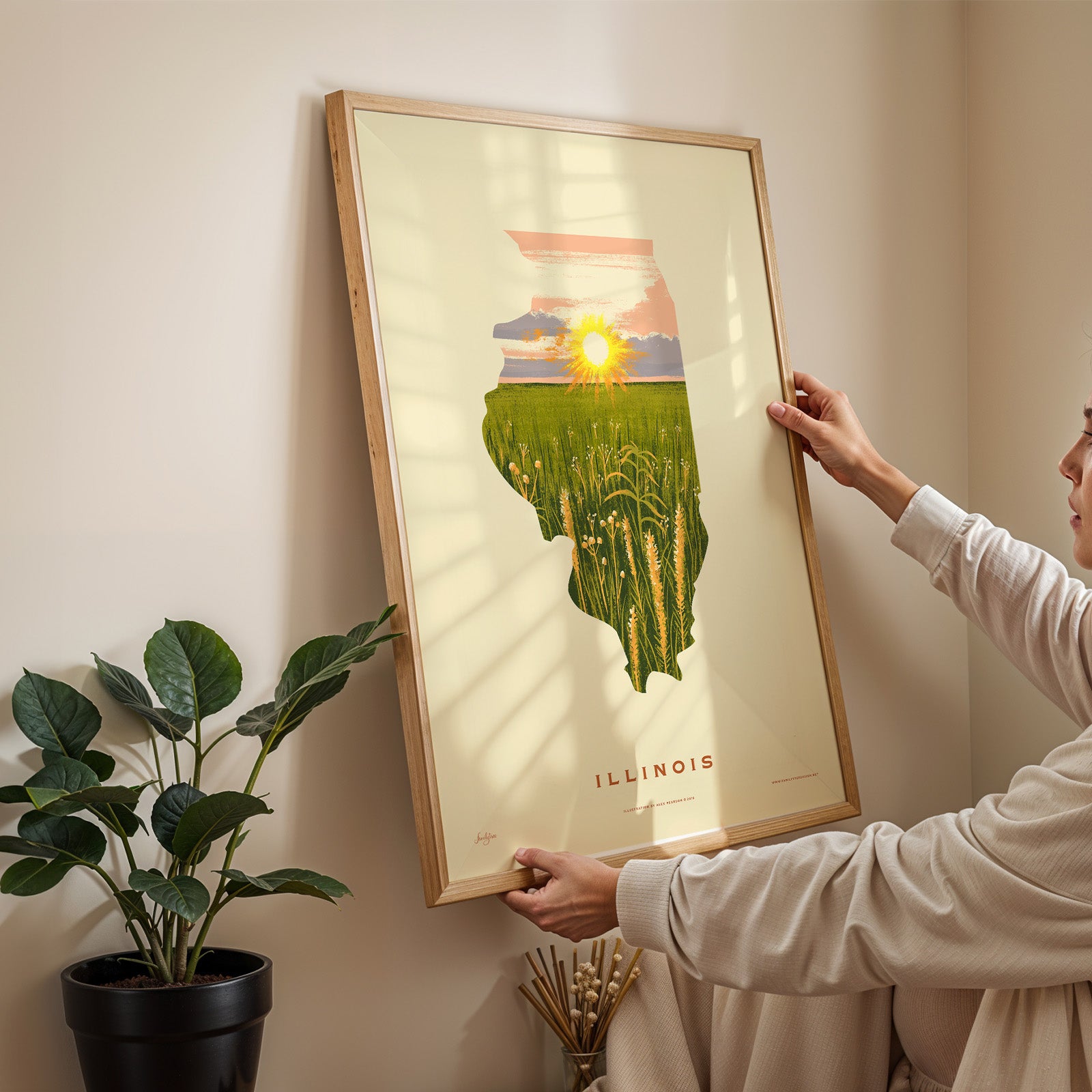 Illinois Print