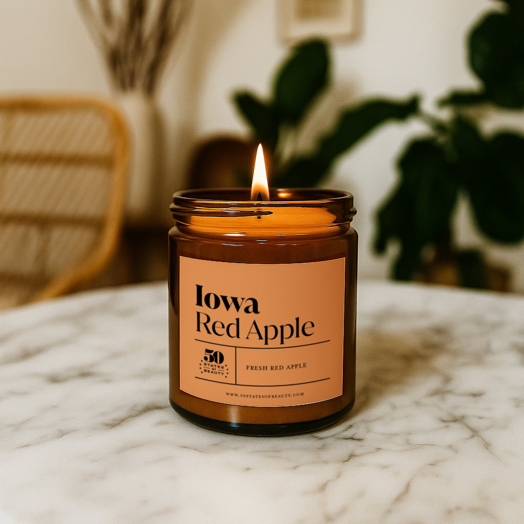 Iowa Red Apple Candle PRE-ORDER
