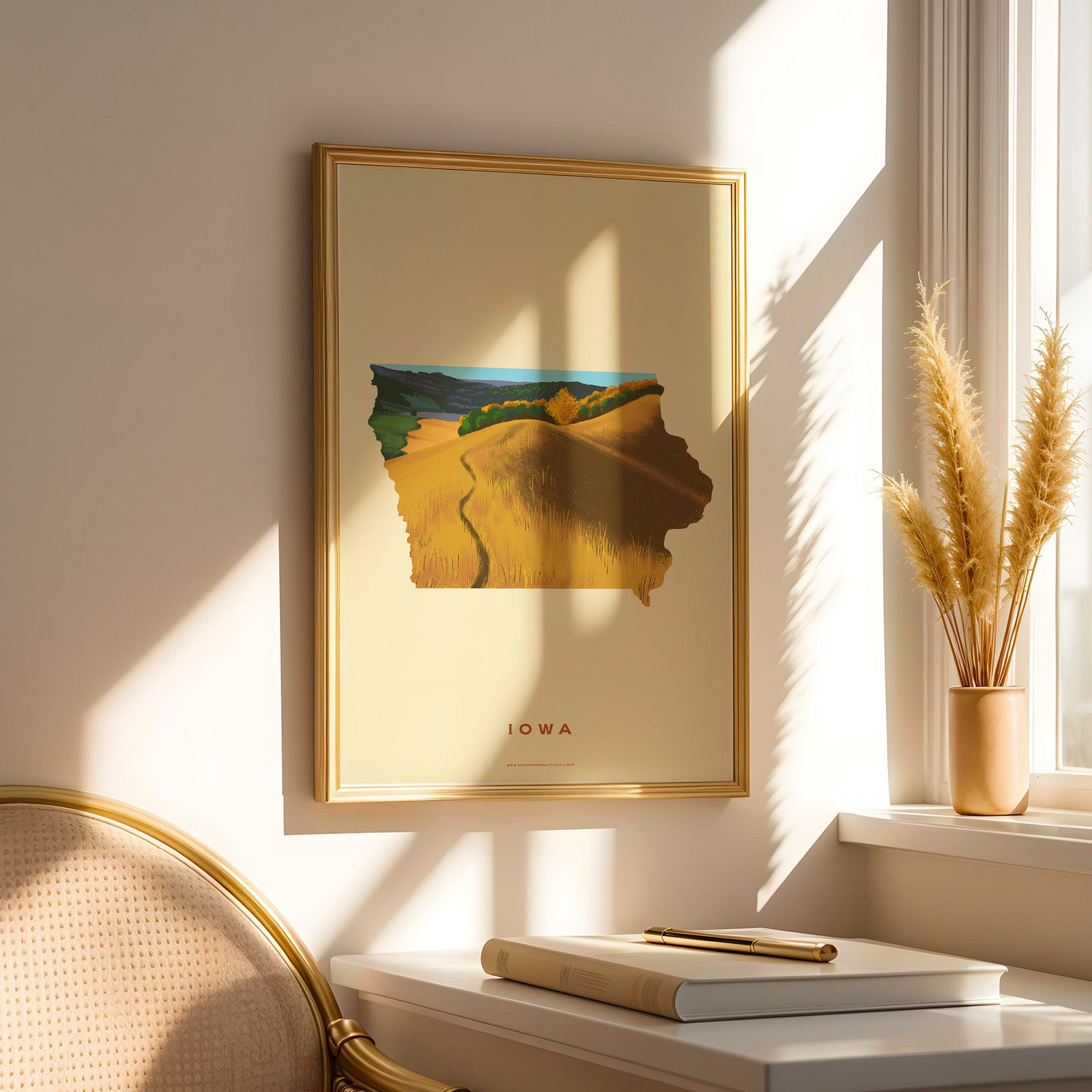 Iowa Loess Hills Print