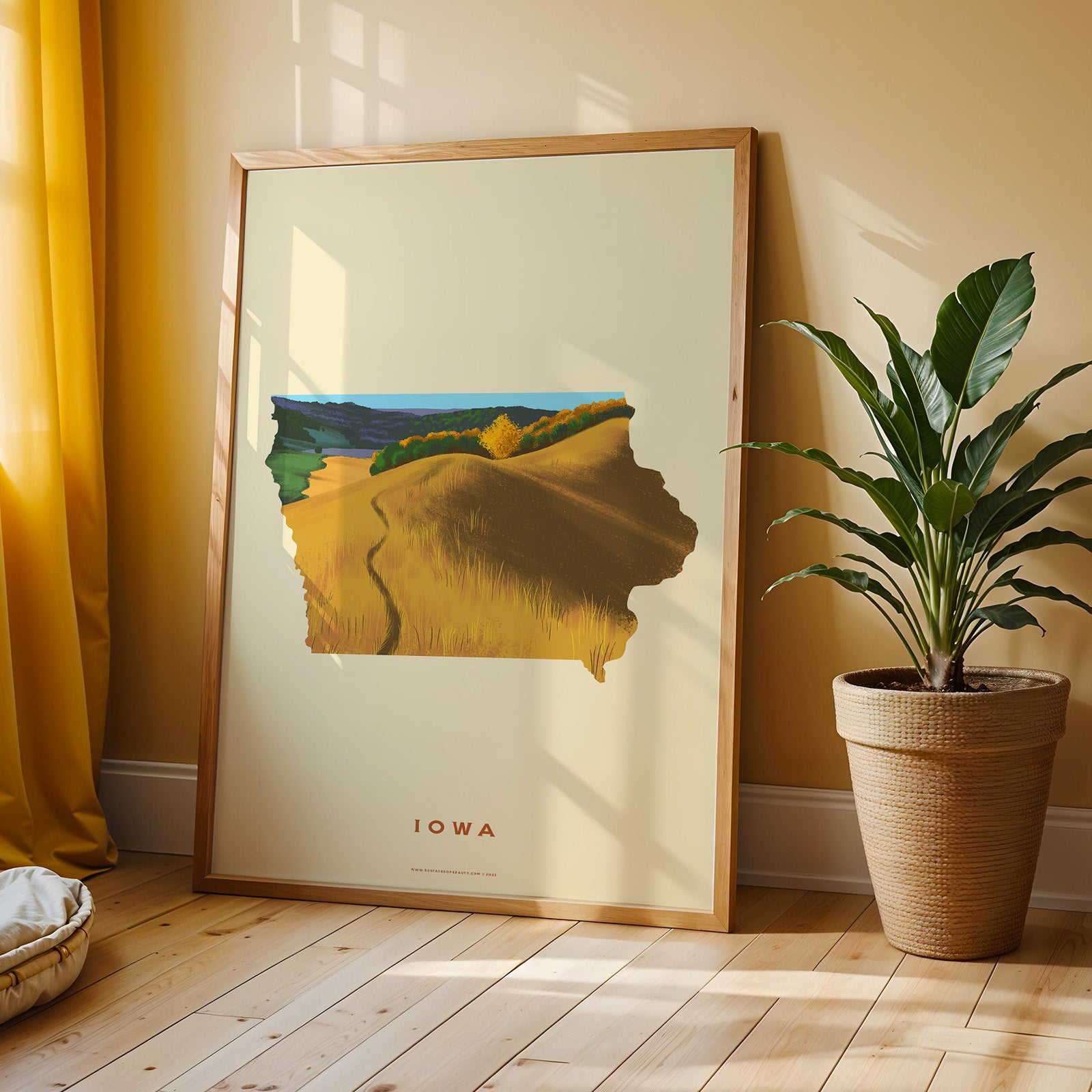 Iowa Loess Hills Print