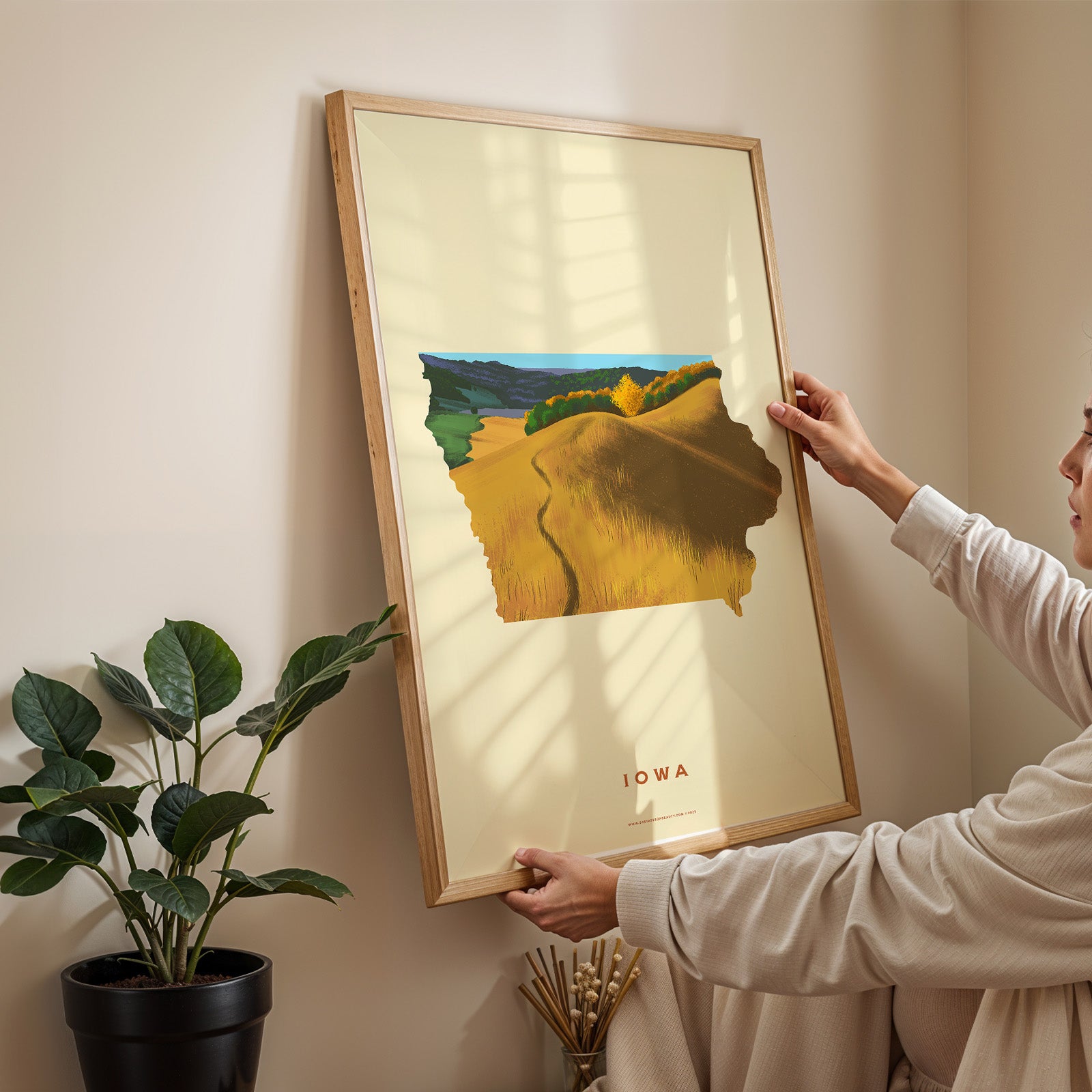 Iowa Loess Hills Print