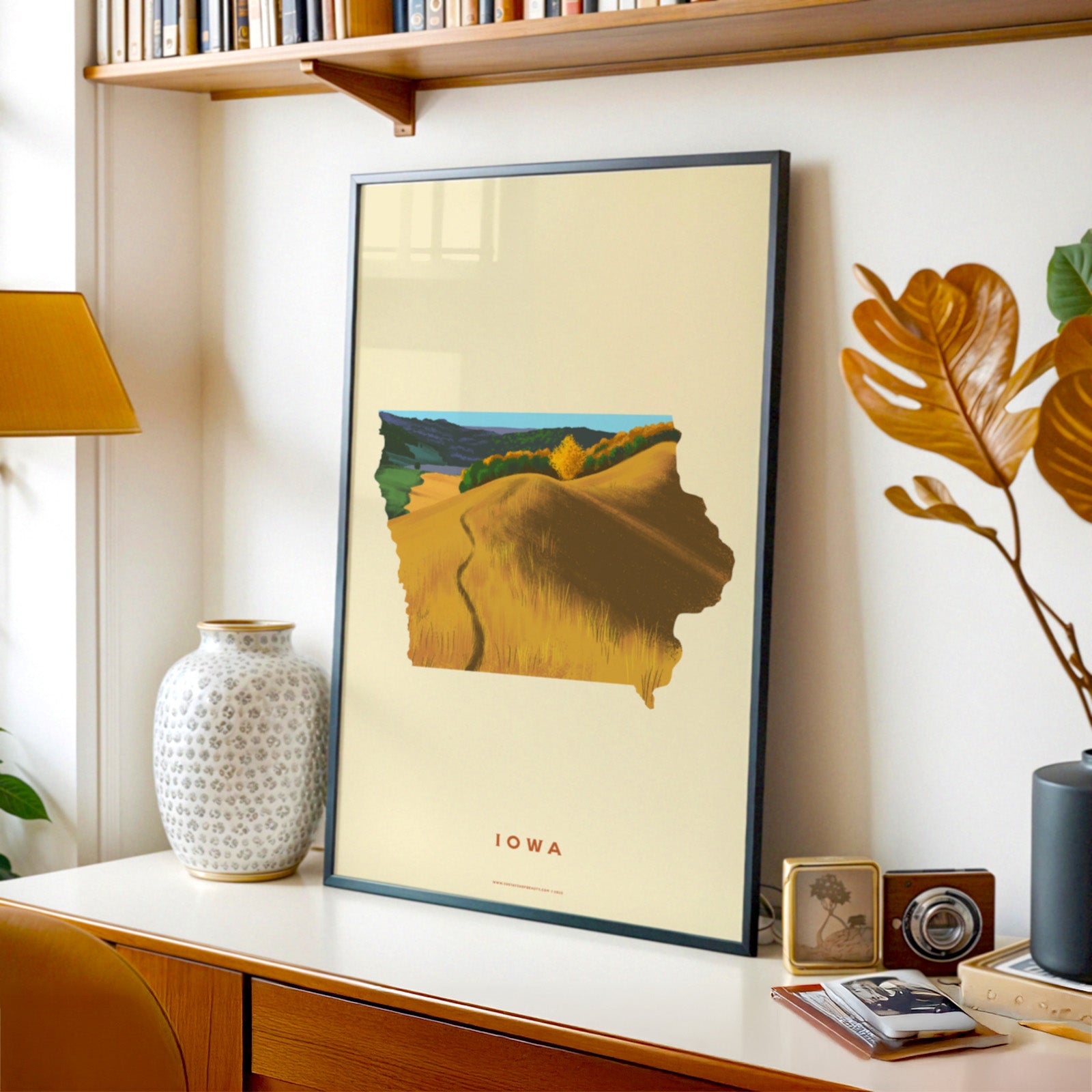 Iowa Loess Hills Print