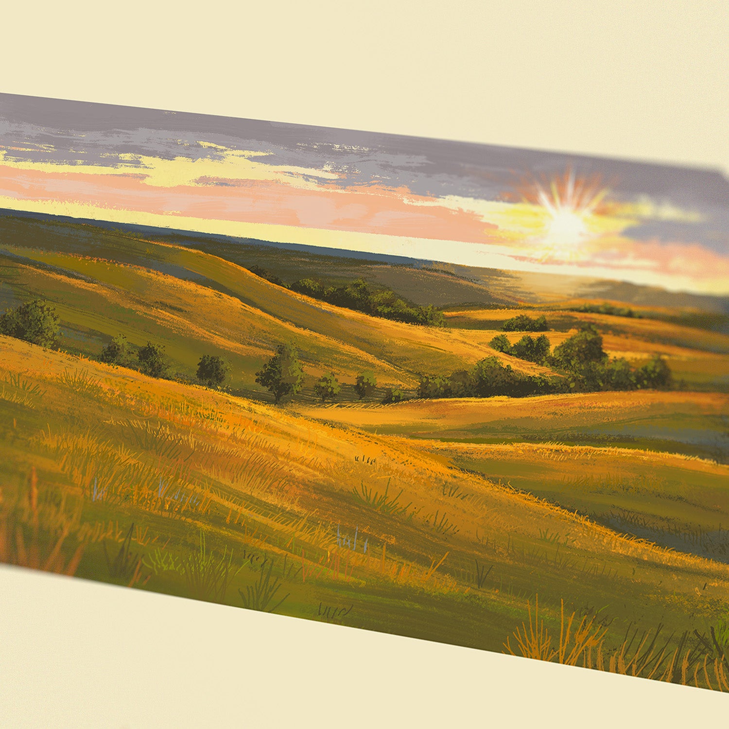 Kansas Prairies Print