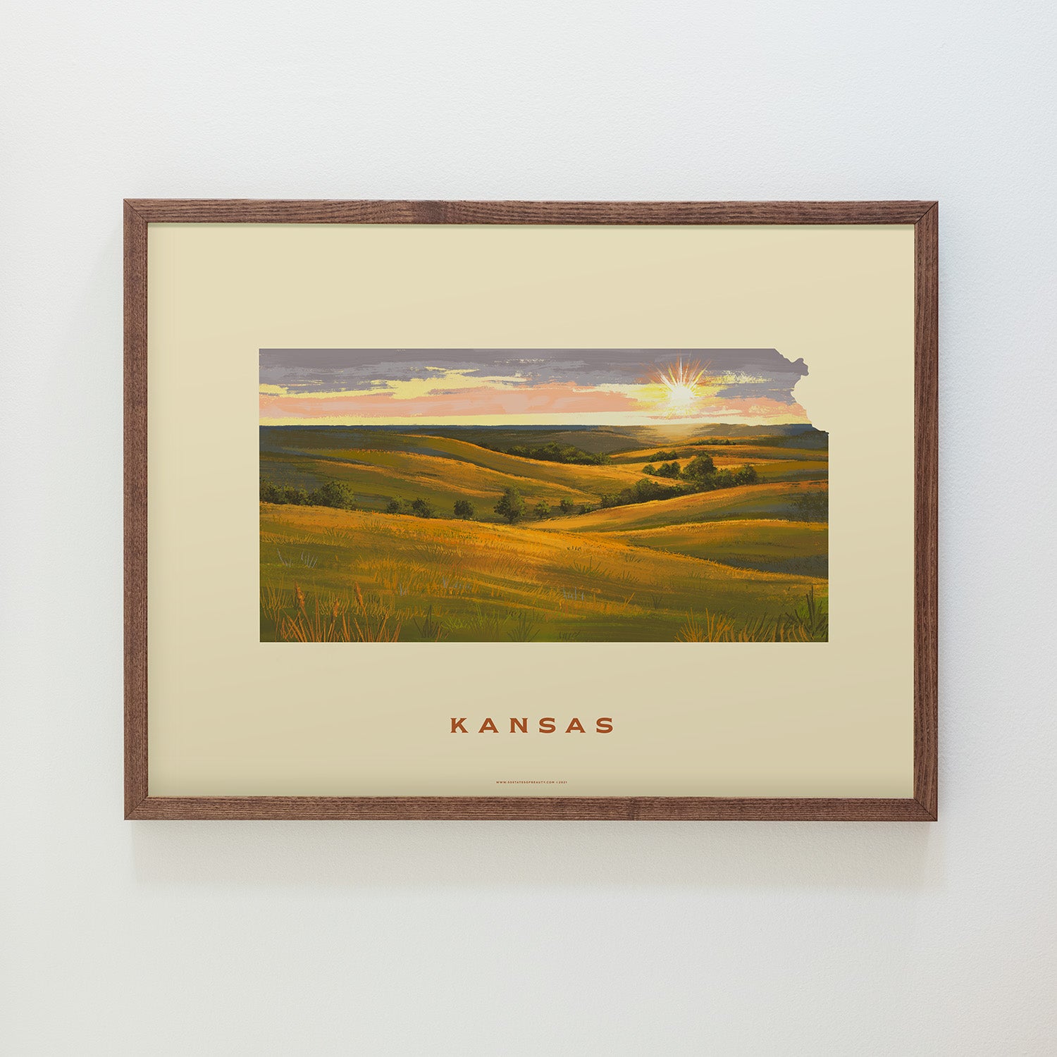 Reflections of Kansas: A Prairie Postcard Album, 1900-1930 by Wood