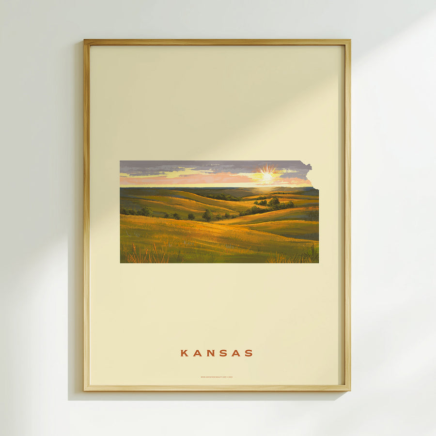 Kansas Prairies Print