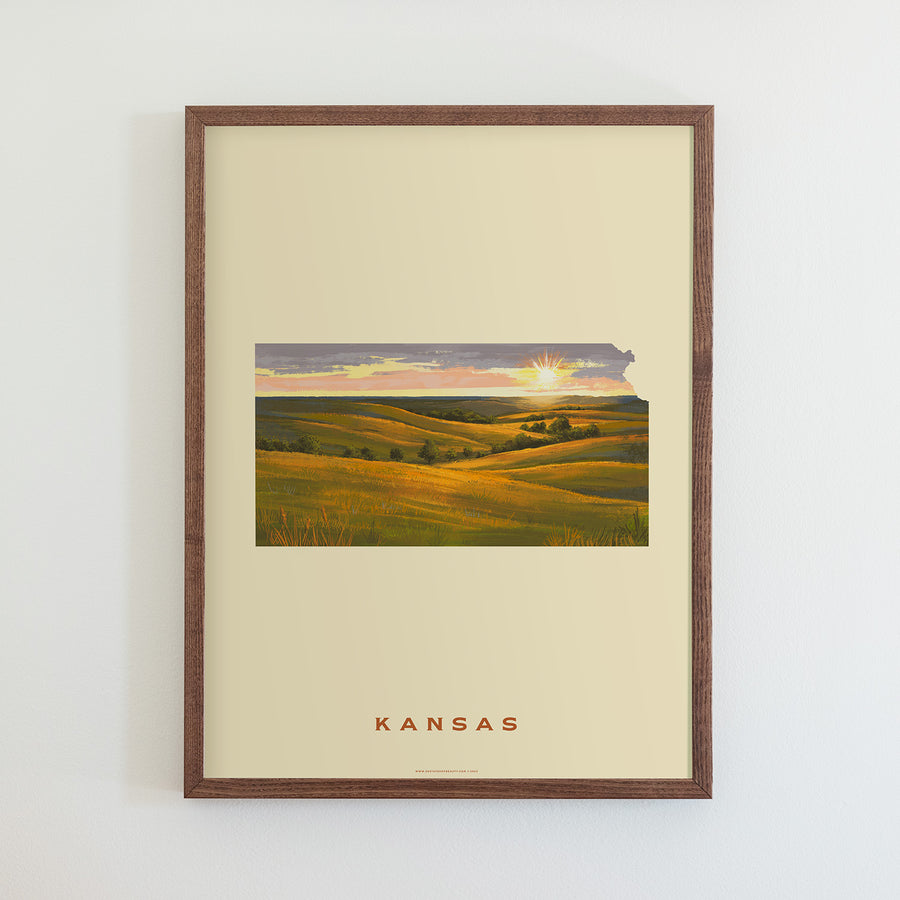 Kansas Prairies Print