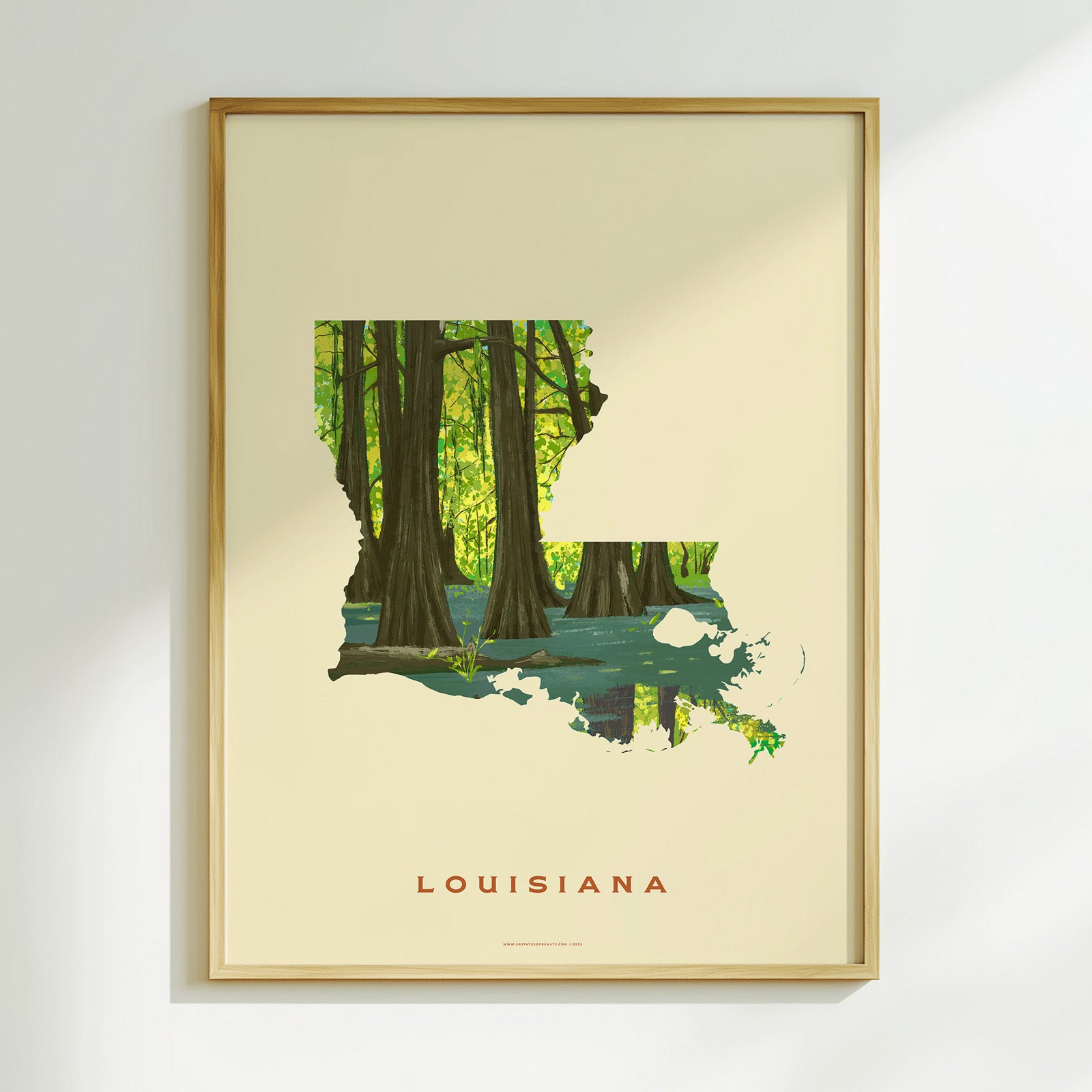 Louisiana Cypress Print