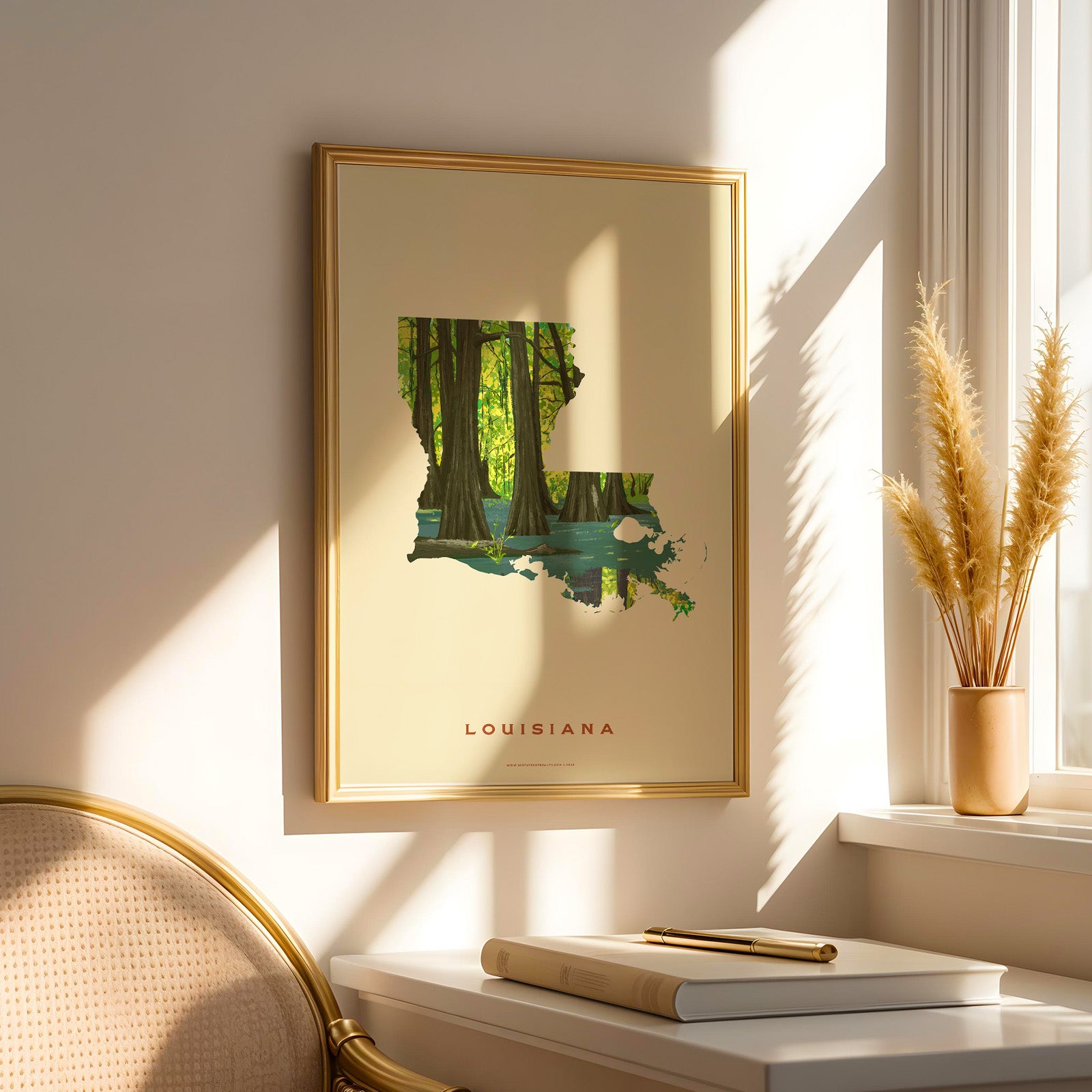 Louisiana Cypress Print