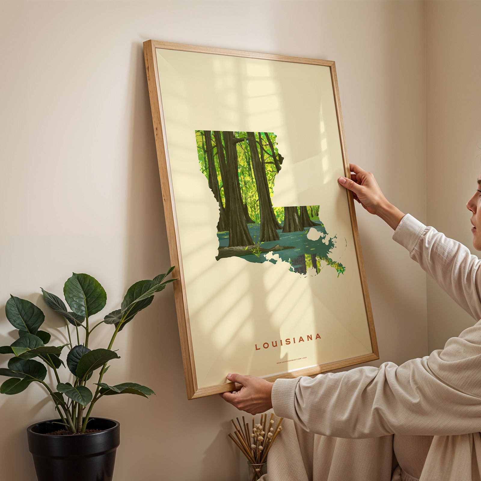 Louisiana Cypress Print