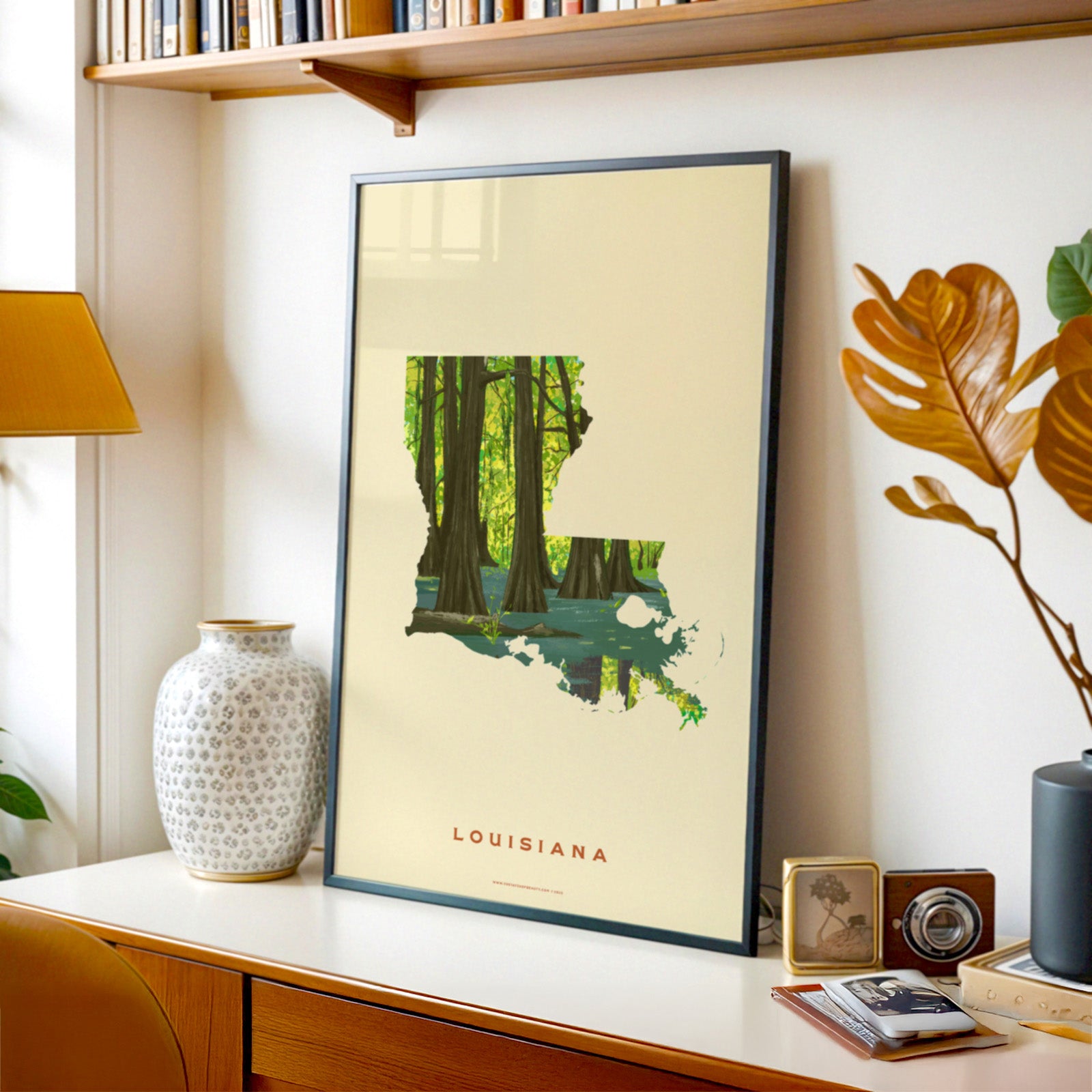 Louisiana Cypress Print