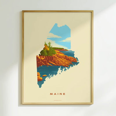 Maine Acadia National Park Print