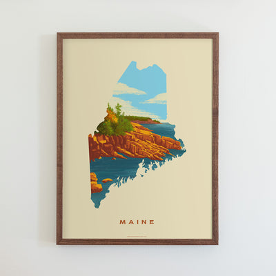 Maine Acadia National Park Print