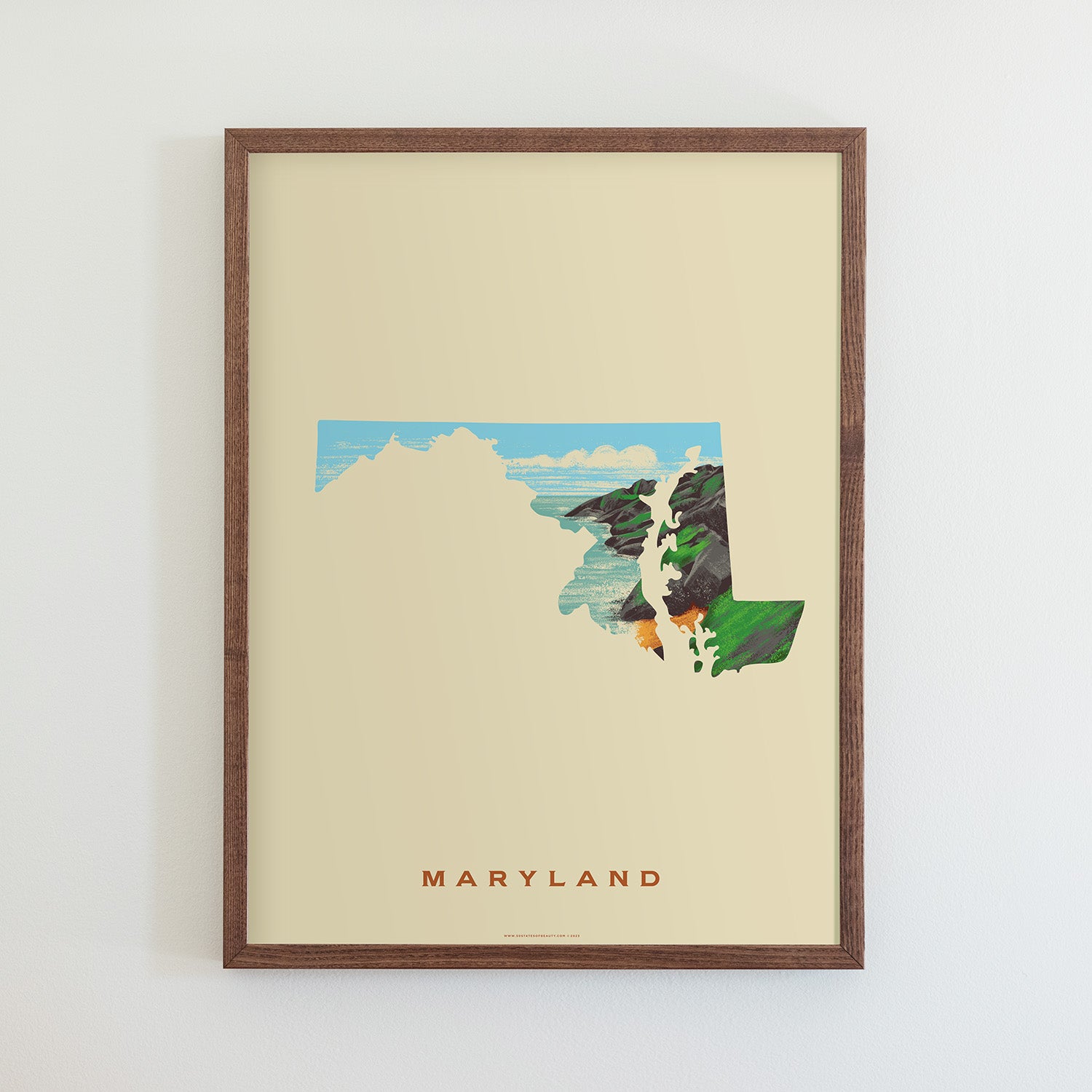 Maryland Print