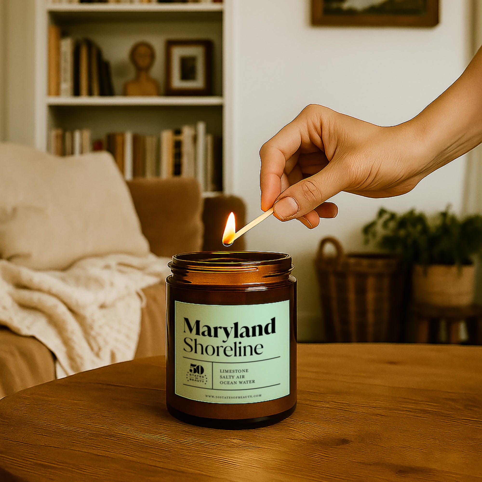 Maryland Shoreline Candle PRE-ORDER