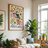 Maryland American Gouache Print