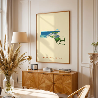Massachusetts Print