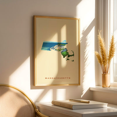 Massachusetts Print