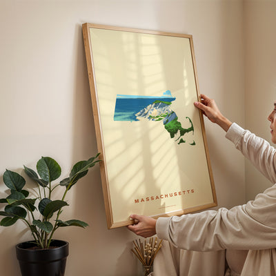 Massachusetts Print